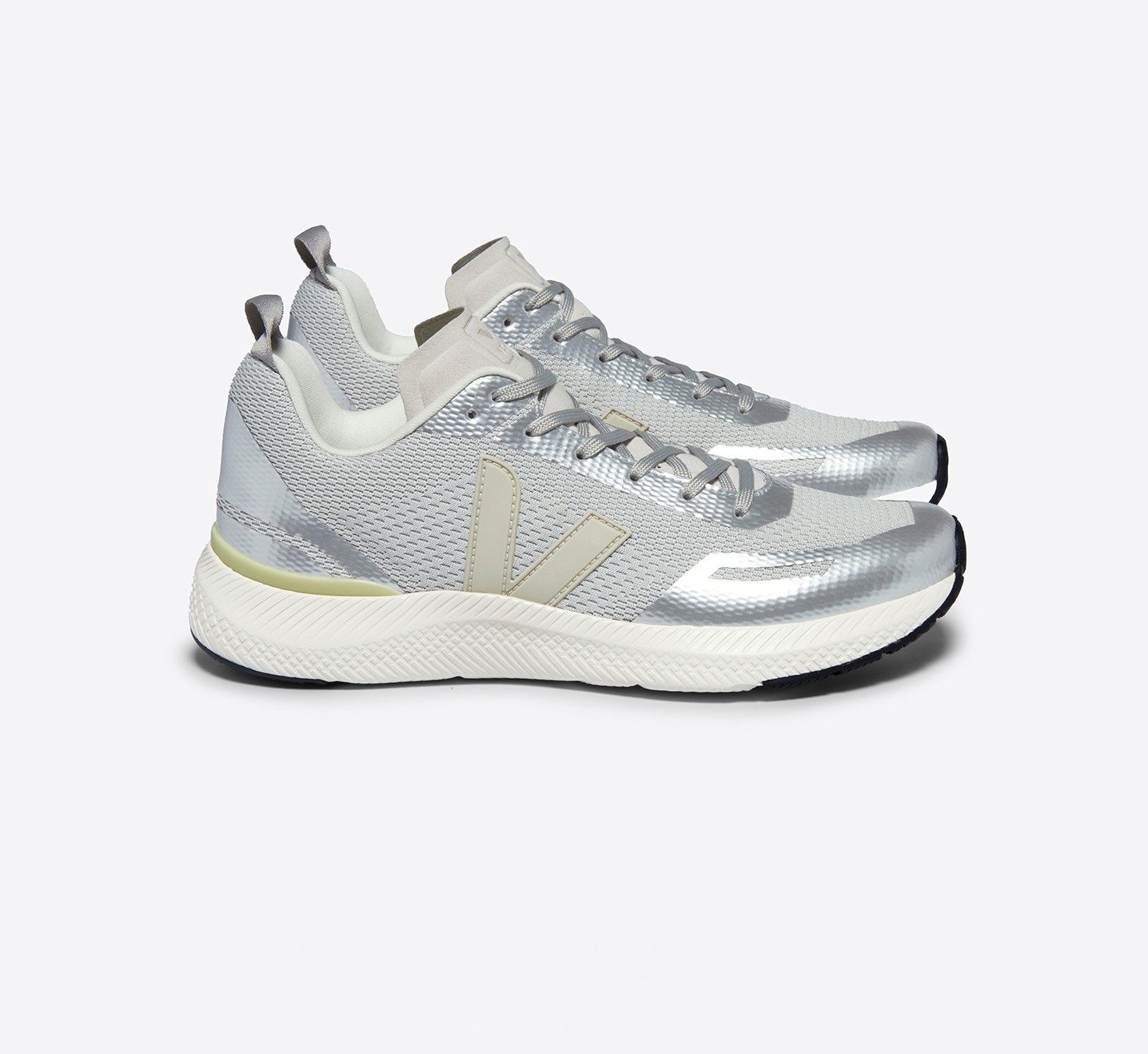 IMPALA ENGINEERED-MESH LIGHT GREY PIERRE SILVER LATERAL