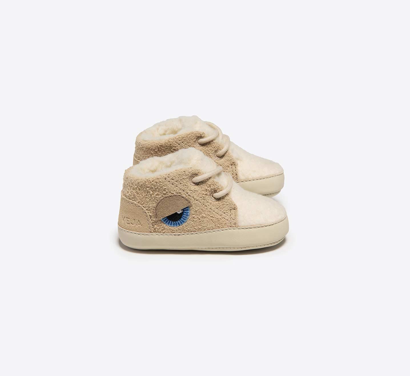 Tênis Infantil Baby Suede Veja X Bigstuffed Almond VEJA - VERT